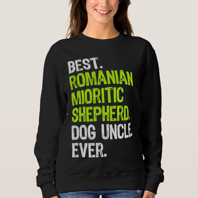 Best Romanian Mioritic Shepherd Dog Uncle Ever T Shirt (Framsida)