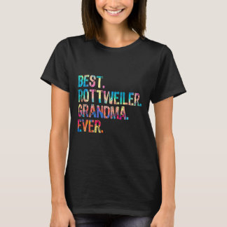 Best Rottweiler Grandma All Hund älskare Gift Pain T Shirt