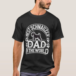 Best Schnauder - Fet och Iconic Hund älskare Desig T Shirt