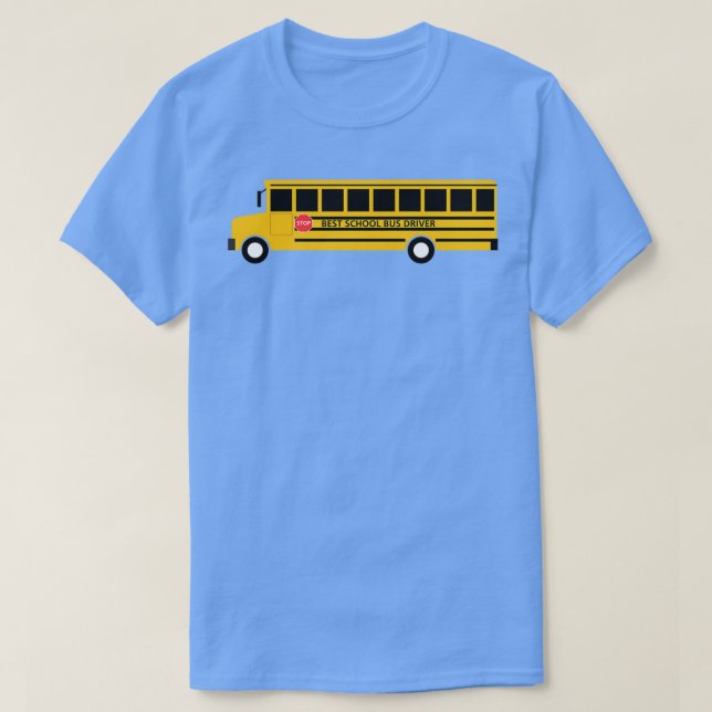 Best School Buss Driver 2 T Shirt (Design framsida)