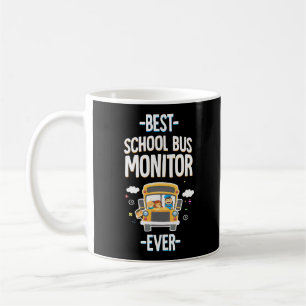 Best School Buss Monitor någonsin Kaffemugg