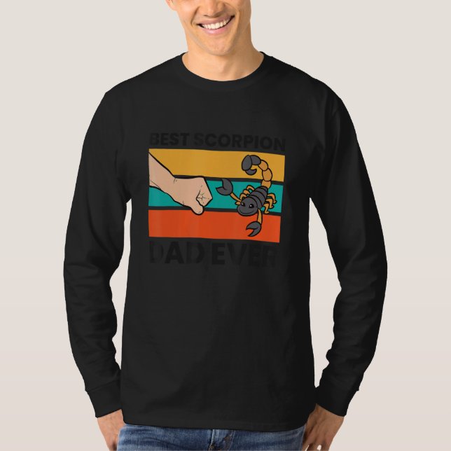 Best Scorpion Pappa någonsin T Shirt (Framsida)