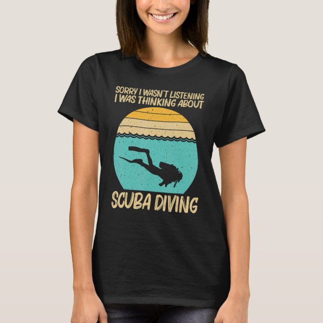 Best Scuba Diving Art For Men Women Professional S T Shirt (Framsida)