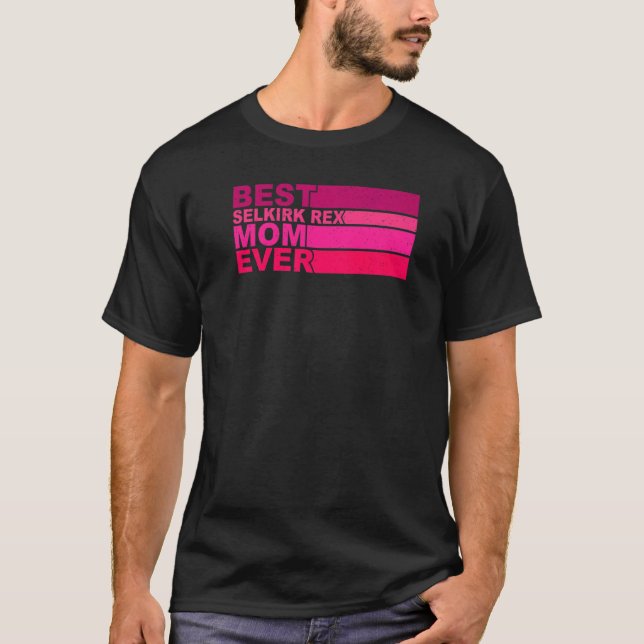 Best Selkirk Rex Mamma någonsin T Shirt (Framsida)