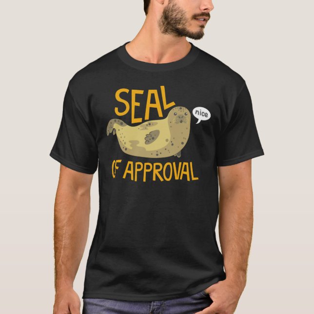 Best Seller Seal Of Approval Merchandise Essential T Shirt (Framsida)