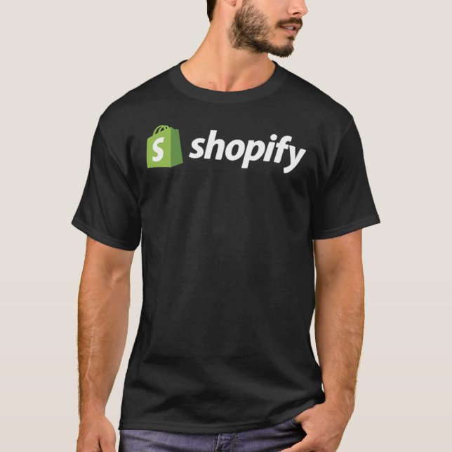BEST SELLER - Shopify Merchandise Essential  Essen T Shirt (Framsida)