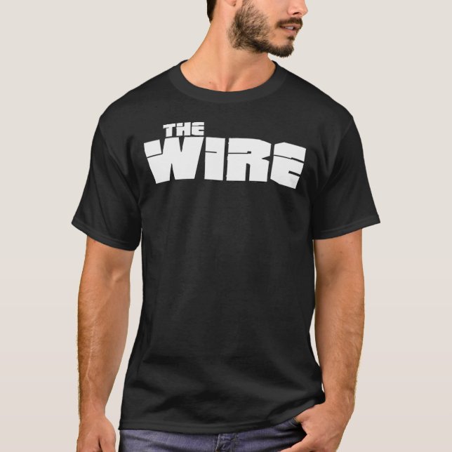 BEST SELLER - The Wire Logo Merchandise Essential  T Shirt (Framsida)