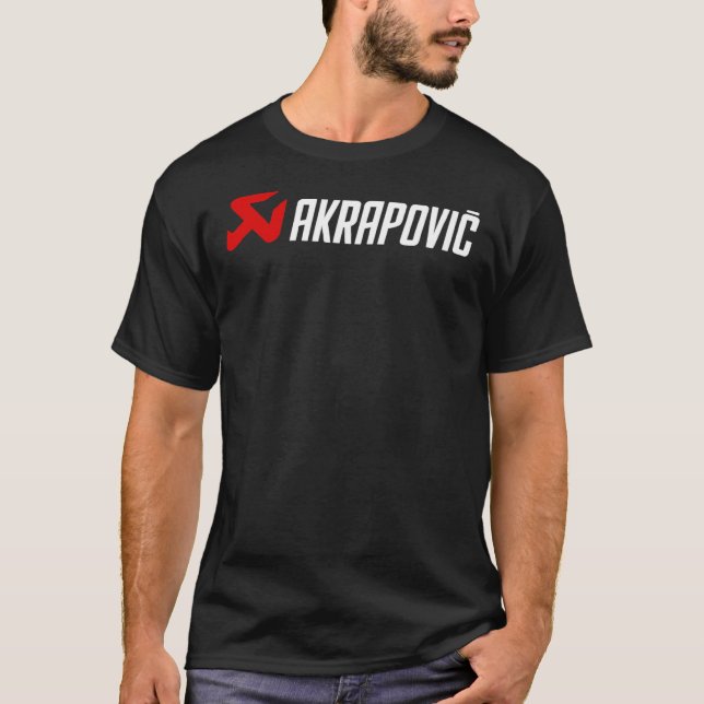Best Selling - Akrapovic Merchandise Essential T-S T Shirt (Framsida)