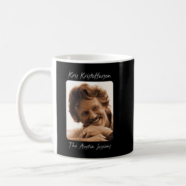 Best Selling ArtWork Actor Singer 80s Stil Bobby Kaffemugg (Vänster)