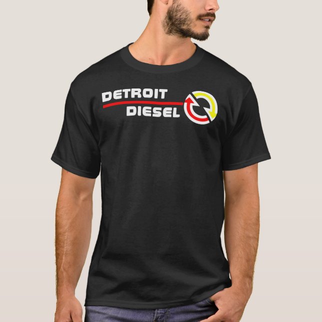 Best Selling - Detroit Diesel Merchandise Essentia T Shirt (Framsida)