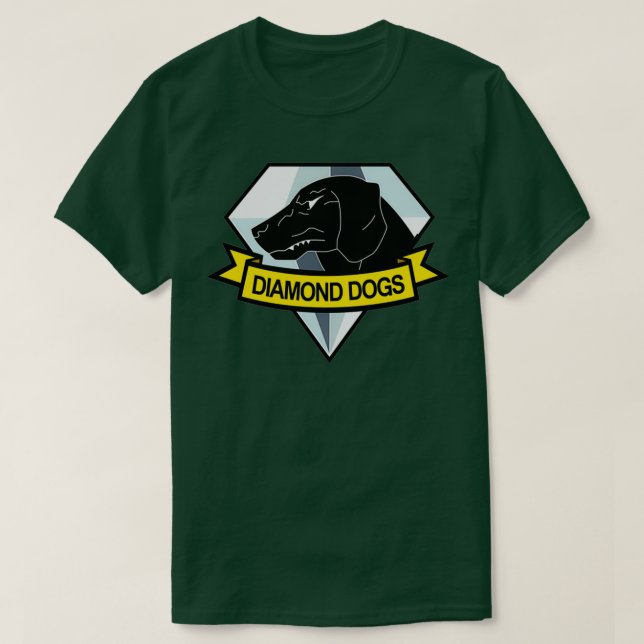 Best Selling Diamond Hundar Merchandise  T Shirt (Design framsida)