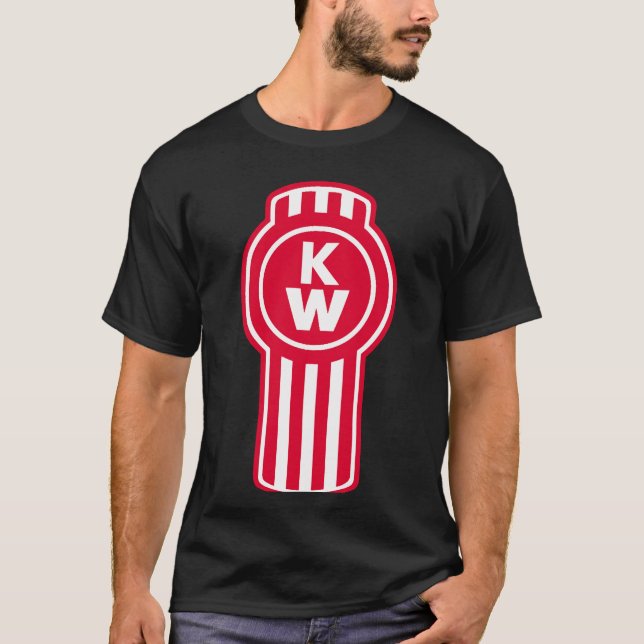 Best Selling Kenworth Lastbil T Shirt (Framsida)