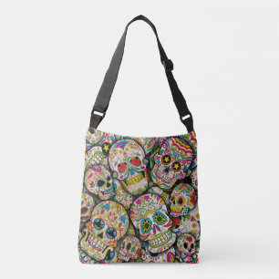 Best Selling Sugar Skull Mönster Axelväska