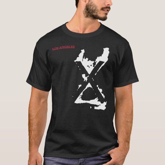 Best Selling - X - Los Angeles  T-Shirt (Framsida)