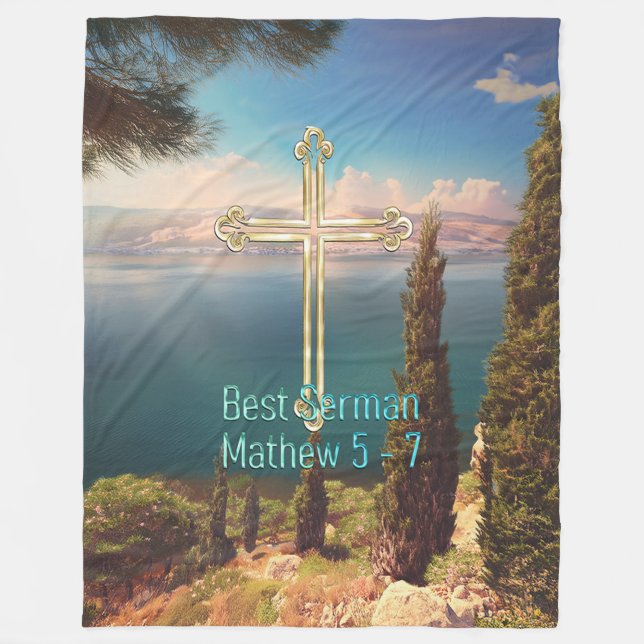 Best Sermon Fleecefilt (Framsidan)