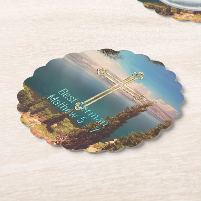 Best Sermon Underlägg Papper (Vinklad)