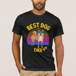 Best Shiba Inu Hund någonsin Retro T Shirt