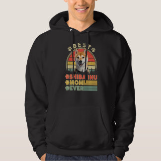 Best Shiba Inu Mamma någonsin Shiba Inu Hund Mor Hoodie