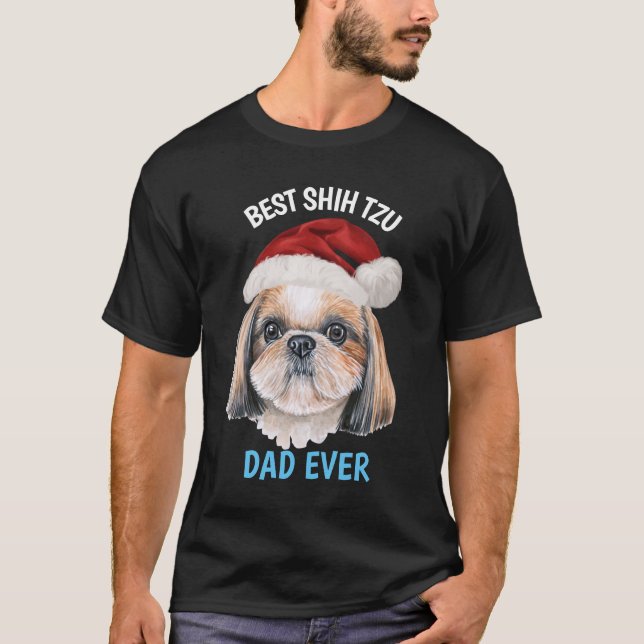 Best Shih Tzu Pappa någonsin T-Shirt (Framsida)