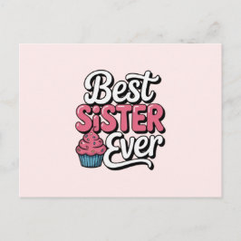 Best Sister ever Vykort