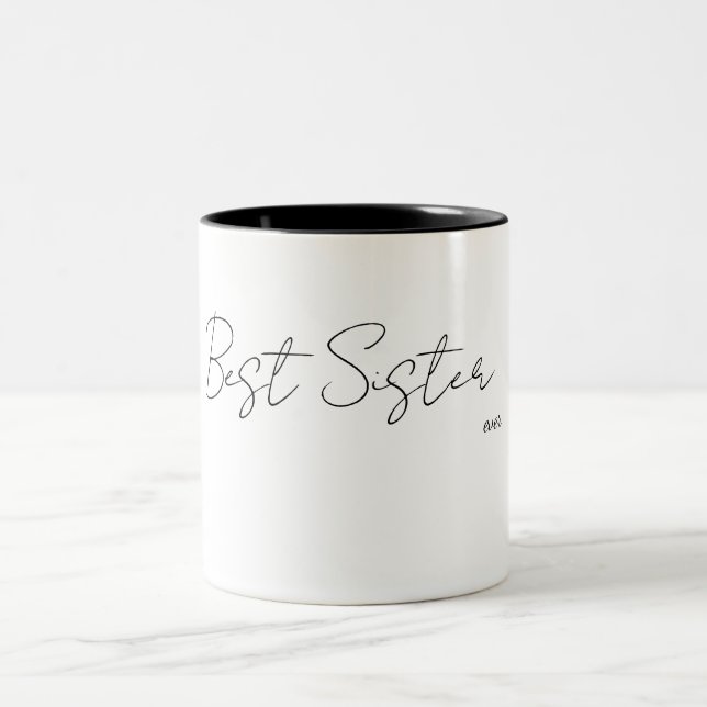 Best Sister – Friendship Mug Två-Tonad Mugg (Center)