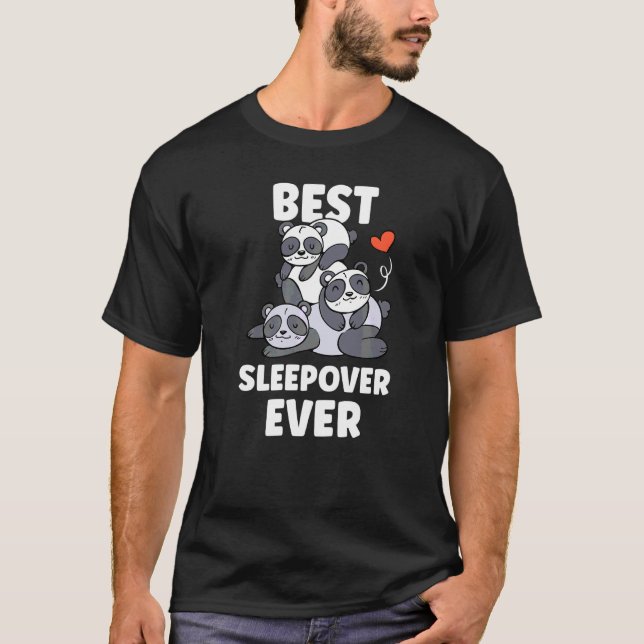 Best Sleepover, Party, över natten Cute T Shirt (Framsida)
