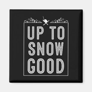 "Best Snowboard Skiing Ride Gift Cute Skiers Manar Magnet