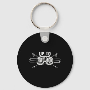 "Best Snowboard Skiing Ride Gift Cute Skiers Manar Nyckelring