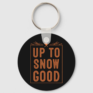 "Best Snowboard Skiing Ride Gift Cute Skiers Manar Nyckelring