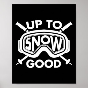 "Best Snowboard Skiing Ride Gift Cute Skiers Manar Poster