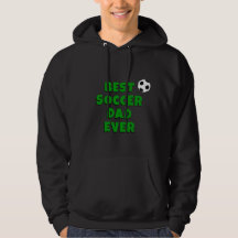Best Soccer Pappa någonsin, fotbollsboll/hoodie