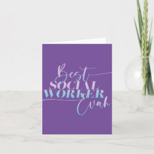 Best Social Worker Evah Tack Kort