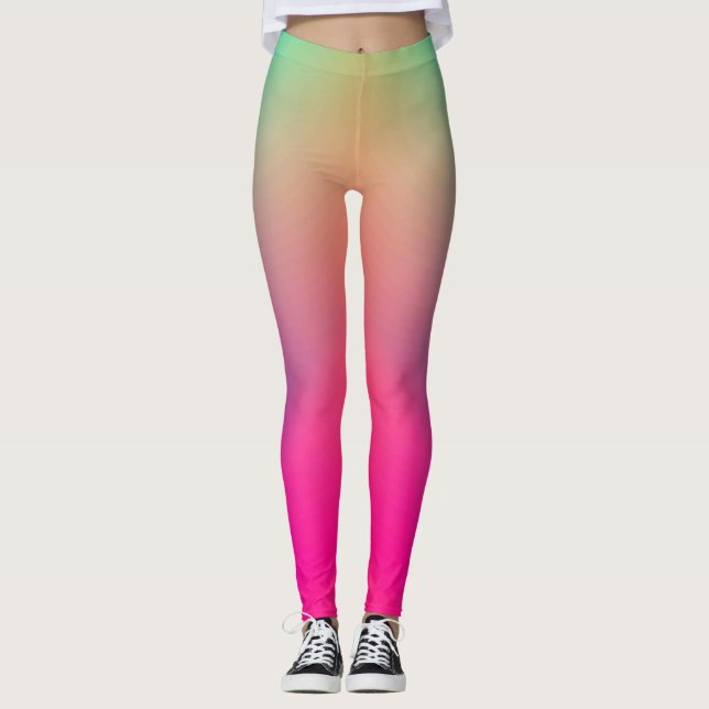 Best Solid Färg American Leggings (Framsida)