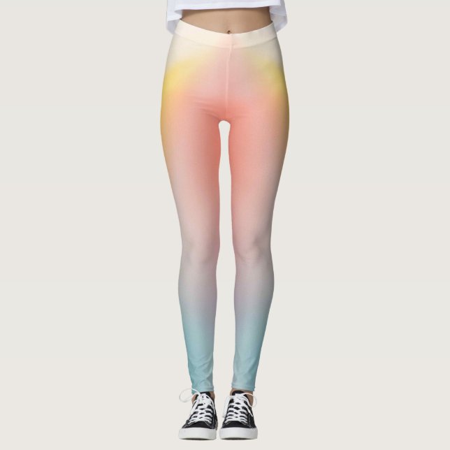 Best Solid Färg American Leggings (Framsida)