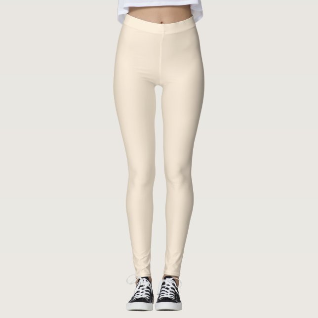 Best Solid Färg American Leggings (Framsida)