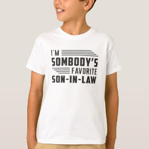 Best Son in Law Son Proud Fantastisk Funny Gift T Shirt