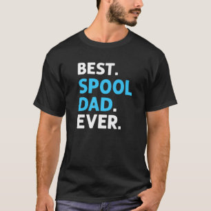 Best Spool Pappa någonsin Bassäng Cleaner Bassäng T Shirt