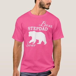 Best Stepdad Bear T Shirt