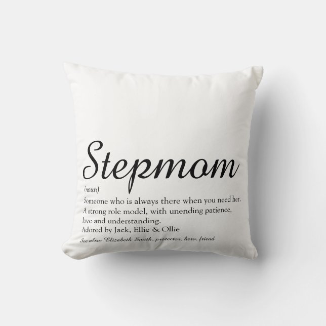 Best Stepmamma, Stepmor Definition Script Kudde (Framsida)