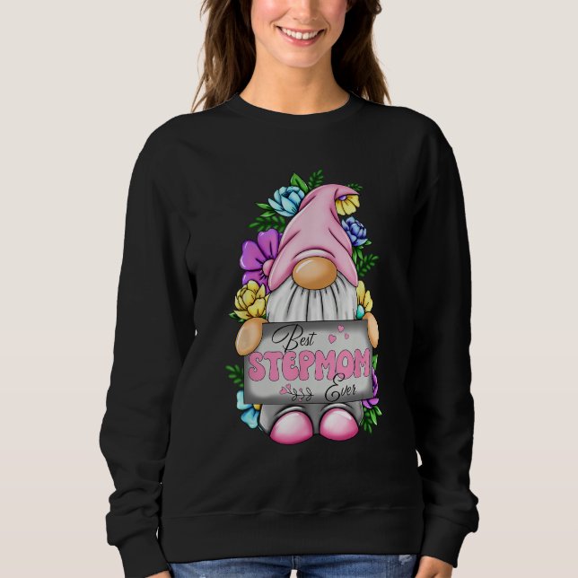 Best Stepmom Ever Gnome Happy Mother s Day Gnomes  T Shirt (Framsida)