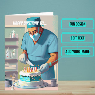 Best Surgeon Birthday Kort
