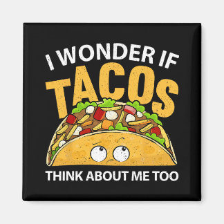 Best Taco Art For Men Women Cinco De Mayo Mexican  Magnet