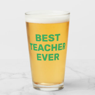 Best Teacher Alltid öl pint glas