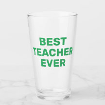 Best Teacher Alltid öl pint glas