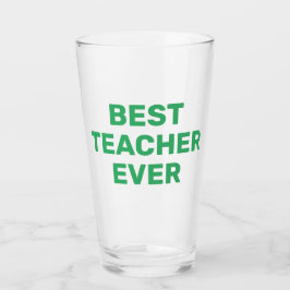 Best Teacher Alltid öl pint glas