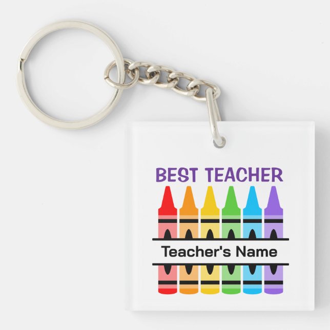 Best Teacher, Classroom Personlig School Gift (Framsidan)
