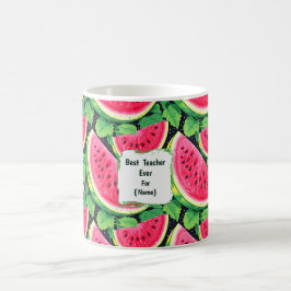 Best Teacher Ever – Watermelon Coffee Mug Kaffemugg