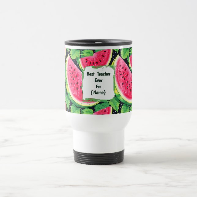 Best Teacher Ever – Watermelon Coffee Mug Resemugg (Center)