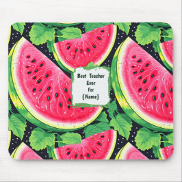 Best Teacher Ever – Watermelon Mouse Pad Musmatta