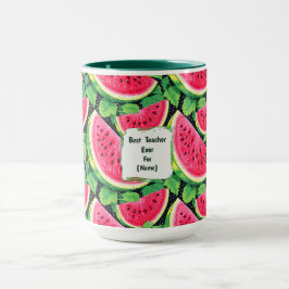 Best Teacher Ever – Watermelon Mug Mugg